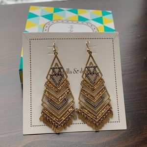 Stella & Dot Horizon Statement Earrings